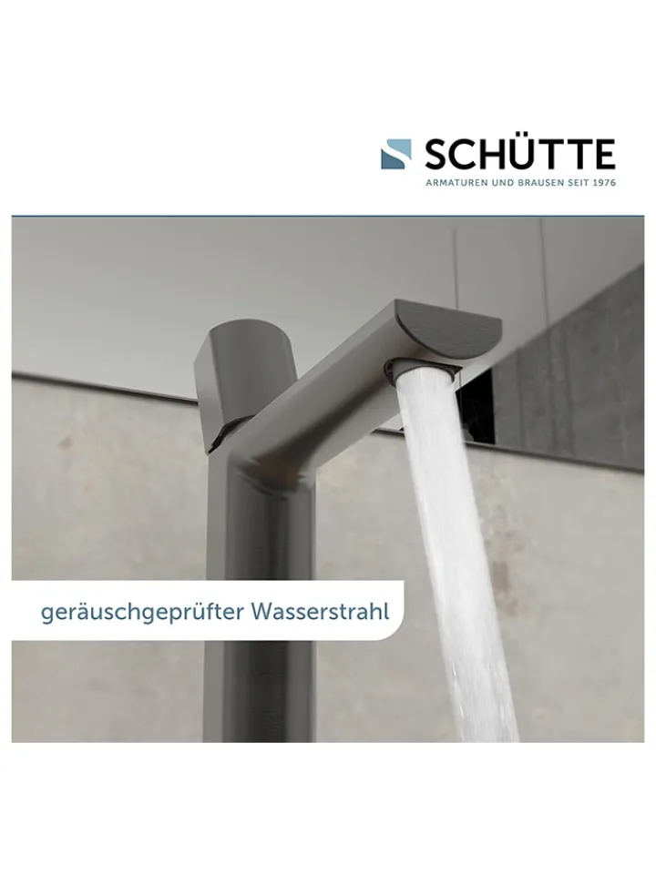 Schütte Badarmaturen<Waschtischarmatur "New York" in Grau
