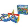 Aquaplay Gartenspielzeug<Wasserbahn "ContainerPort" in Blau - ab 3 Jahren