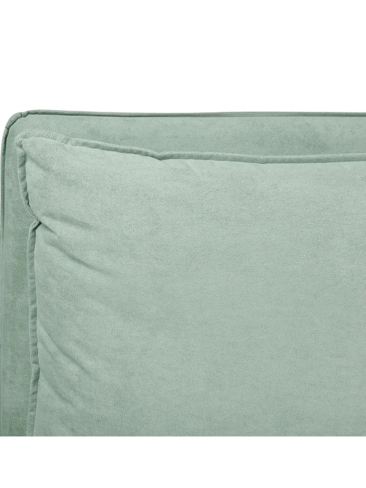 Beliani Betten & Matratzen<Wasserbett BAJONNA in Grün/Schwarz - (W) 180 x (H) 94 x (L) 235 cm