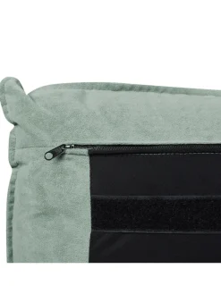 Beliani Betten & Matratzen<Wasserbett BAJONNA in Grün/Schwarz - (W) 180 x (H) 94 x (L) 235 cm
