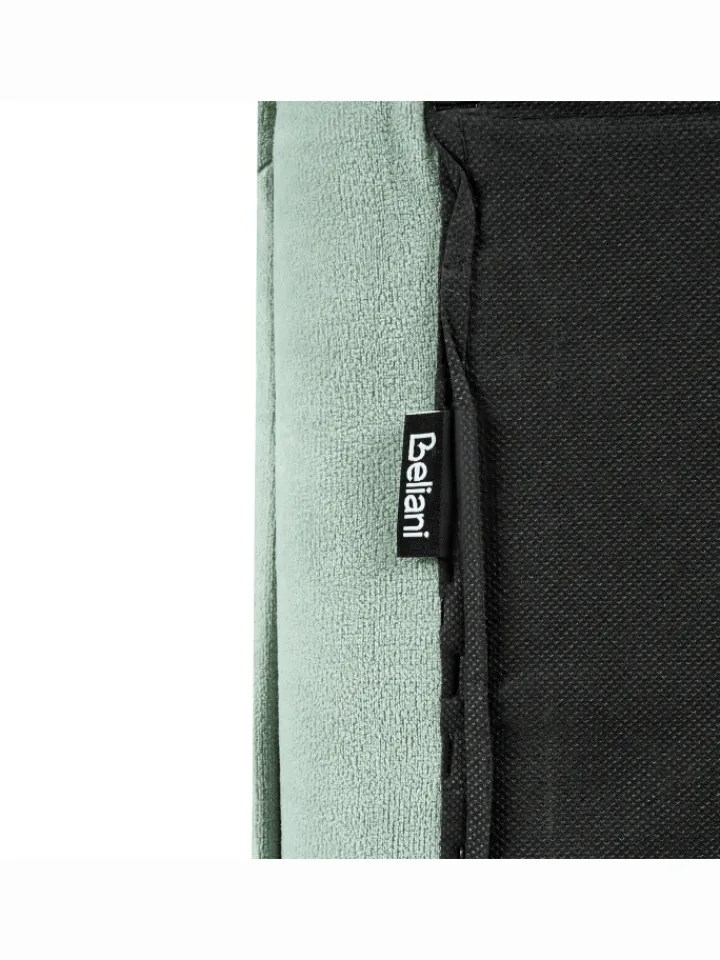 Beliani Betten & Matratzen<Wasserbett BAJONNA in Grün/Schwarz - (W) 180 x (H) 94 x (L) 235 cm