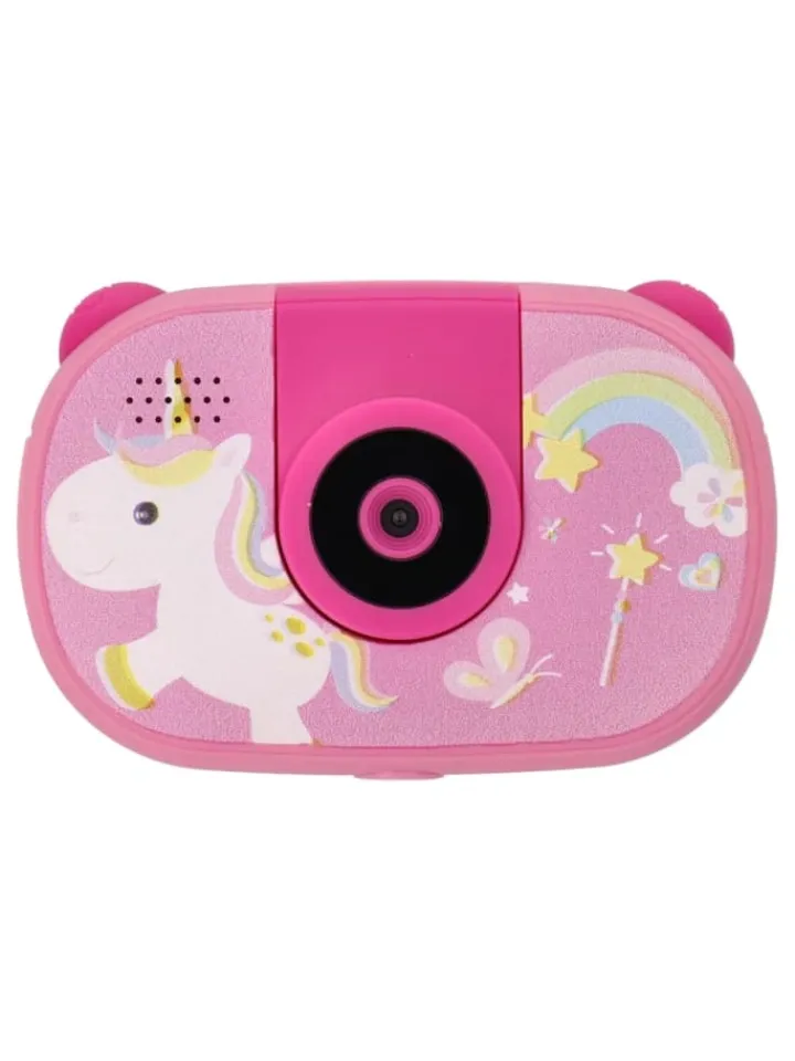 COFI 1453 Foto & Video<Wasserdichte Digitalkamera für Kinder 2 Zoll 1080P / 30fps Blau in Rosa