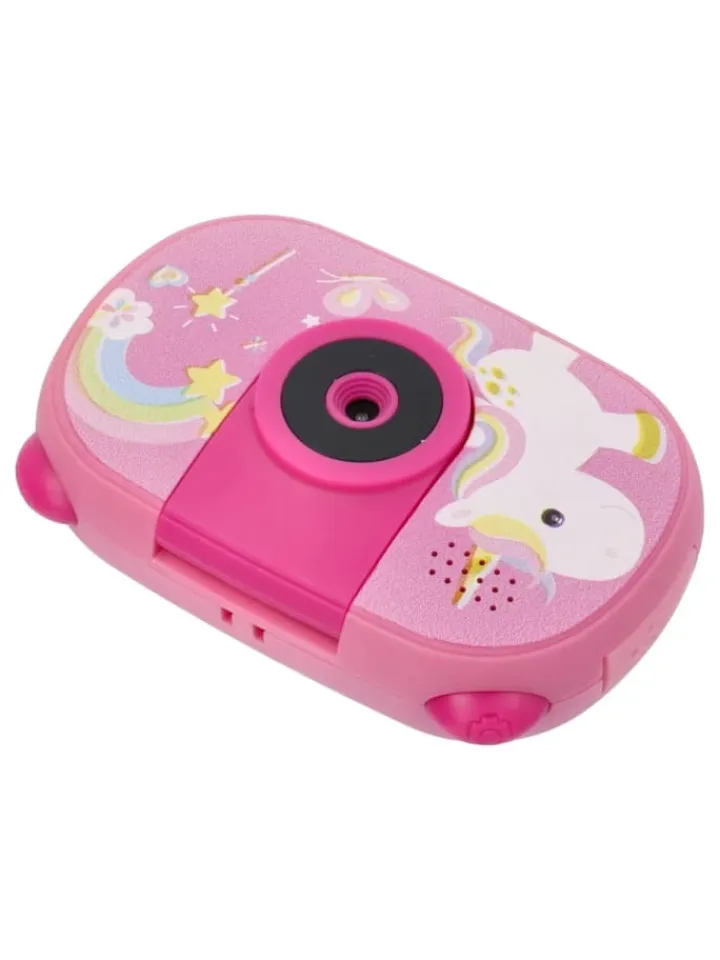 COFI 1453 Foto & Video<Wasserdichte Digitalkamera für Kinder 2 Zoll 1080P / 30fps Blau in Rosa