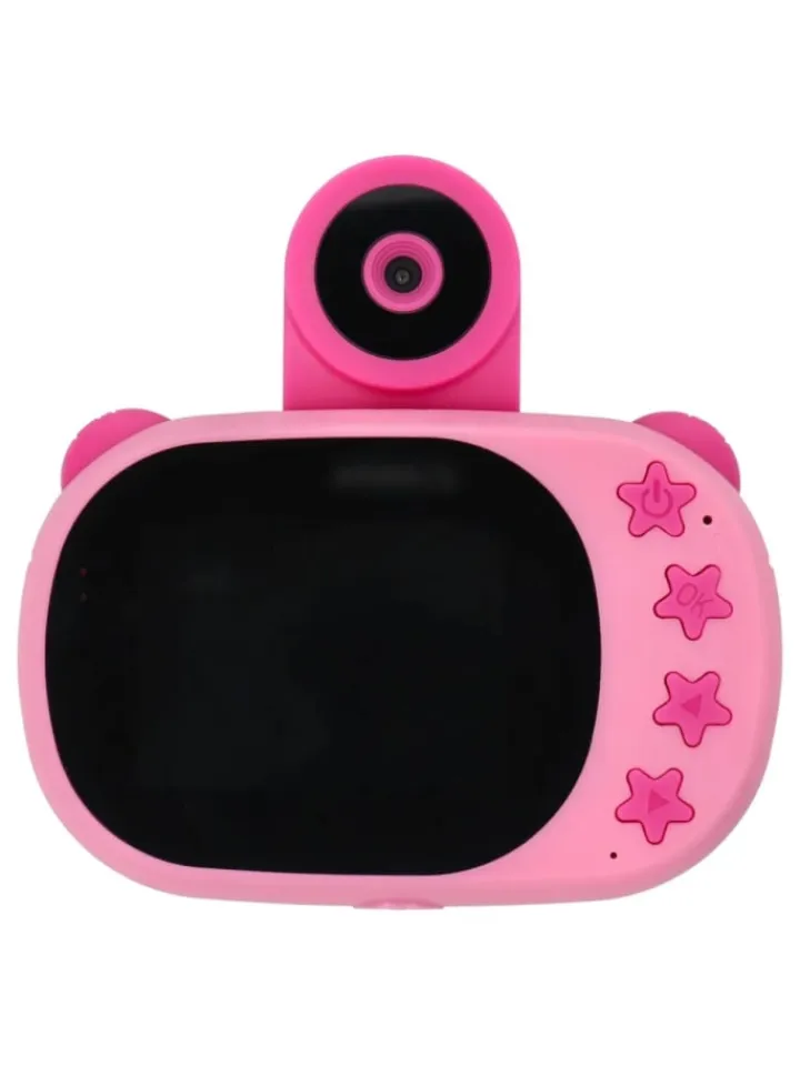 COFI 1453 Foto & Video<Wasserdichte Digitalkamera für Kinder 2 Zoll 1080P / 30fps Blau in Rosa