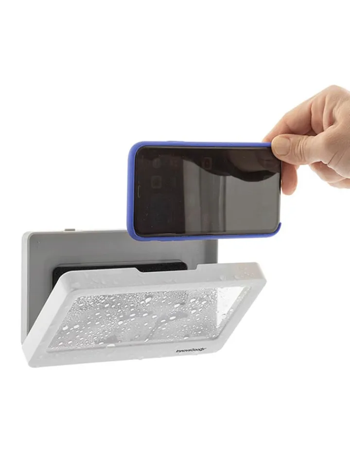 InnovaGoods Technikzubehör<Wasserdichte Hülle mit Wandhalterung für Smartphones
