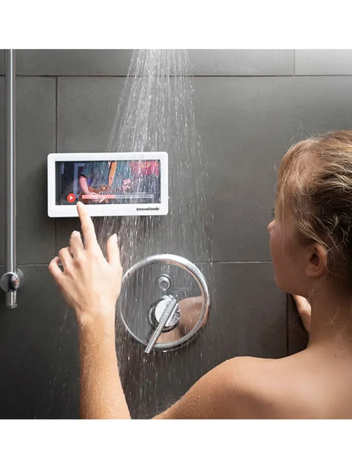 InnovaGoods Technikzubehör<Wasserdichte Hülle mit Wandhalterung für Smartphones