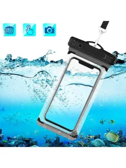 SmartCase Smartphones & Zubehör<Wasserdichtes Case in Schwarz