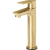 Beliani Badarmaturen<Wasserhähne CHIMBOTE in Gold - (W) 4 x (H) 21 x (L) 13 cm