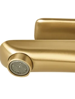 Beliani Badarmaturen<Wasserhähne CHIMBOTE in Gold - (W) 4 x (H) 21 x (L) 13 cm