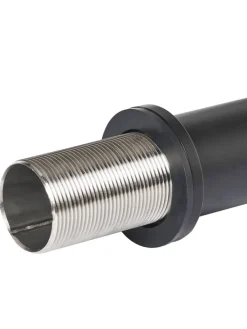 Beliani Badarmaturen<Wasserhähne COLHUE in Schwarz - (W) 5 x (H) 18 x (L) 17 cm