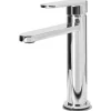 Beliani Badarmaturen<Wasserhähne COLHUE in Silber - (W) 5 x (H) 18 x (L) 17 cm