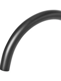 Beliani Badarmaturen<Wasserhähne COLICO in Schwarz - (W) 4 x (H) 24 x (L) 21 cm