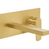Beliani Badarmaturen<Wasserhähne DICHATO in Gold - (W) 23 x (H) 10 x (L) 20 cm
