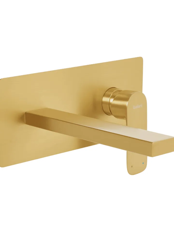Beliani Badarmaturen<Wasserhähne DICHATO in Gold - (W) 23 x (H) 10 x (L) 20 cm