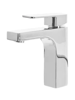 Beliani Badarmaturen<Wasserhähne IRUPU in Silber - (W) 5 x (H) 17 x (L) 16 cm