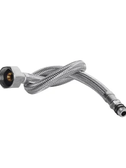 Beliani Badarmaturen<Wasserhähne IRUPU in Silber - (W) 5 x (H) 17 x (L) 16 cm
