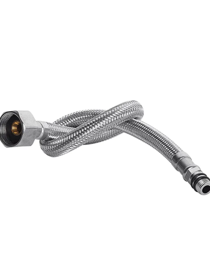 Beliani Badarmaturen<Wasserhähne IRUPU in Silber - (W) 5 x (H) 17 x (L) 16 cm