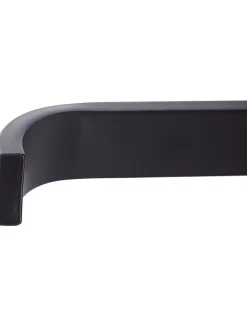 Beliani Badarmaturen<Wasserhähne KAGERA in Schwarz - (W) 5 x (H) 23 x (L) 21 cm