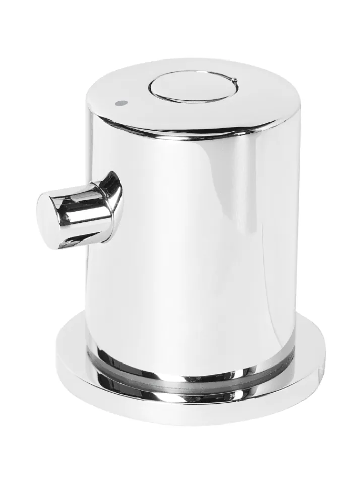 Beliani Badarmaturen<Wasserhähne PILCOMAYO in Silber - (W) 4 x (H) 24 x (L) 21 cm