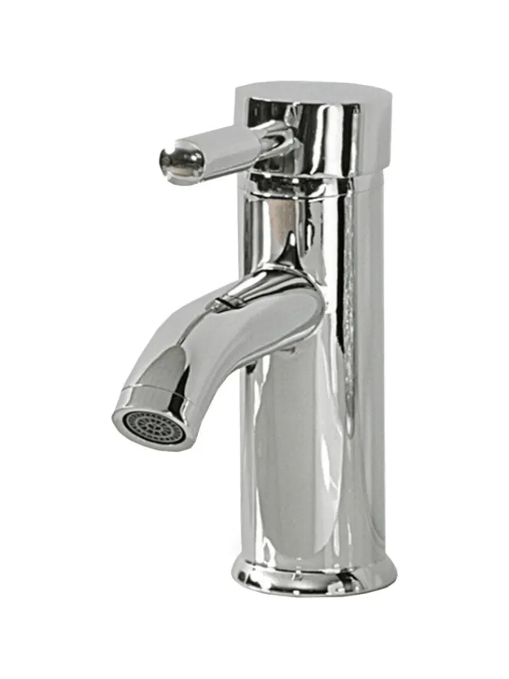 Beliani Badarmaturen<Wasserhähne RUSUMO in Silber - (W) 5 x (H) 17 x (L) 5 cm