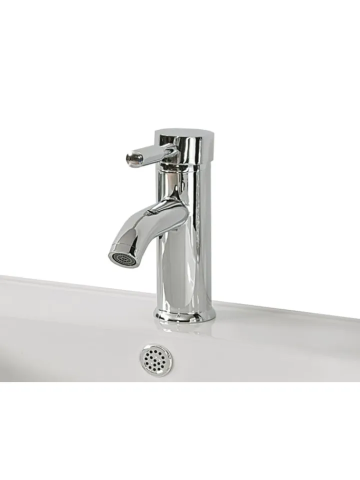 Beliani Badarmaturen<Wasserhähne RUSUMO in Silber - (W) 5 x (H) 17 x (L) 5 cm
