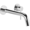 Beliani Badarmaturen<Wasserhähne TRAFUL in Silber - (W) 33 x (H) 10 x (L) 20 cm