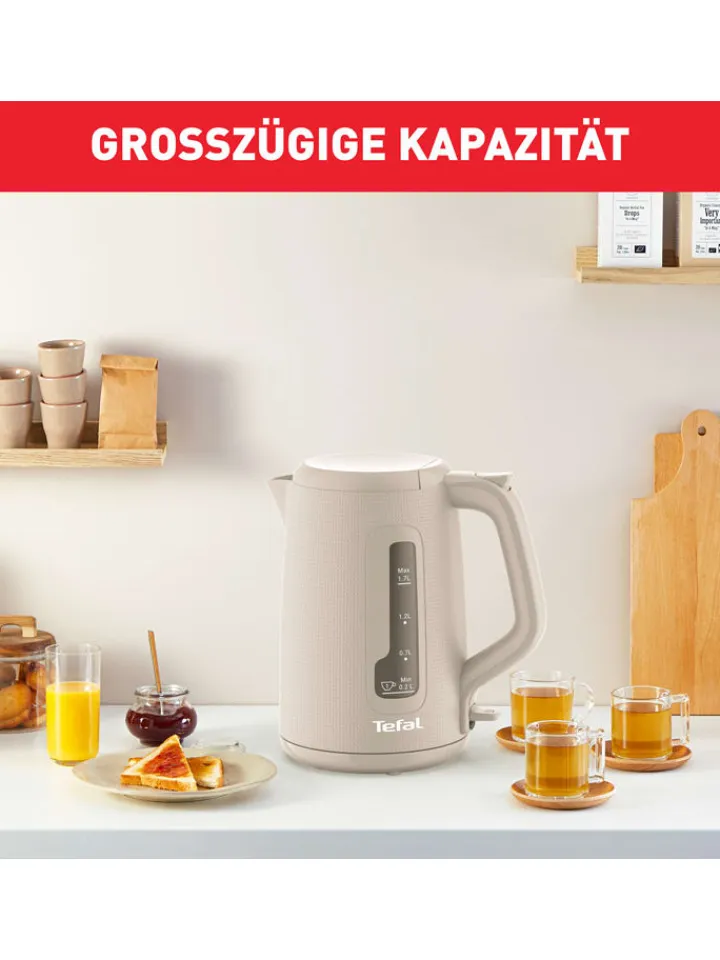 Tefal Küchenelektronik<Wasserkocher "Morning" in Beige - 1,7 l