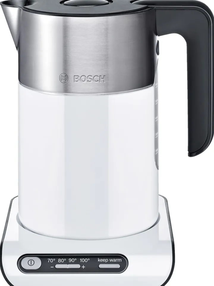 Bosch Kleingeräte Küchenelektronik<Wasserkocher "Styline" in Weiß/ Silber - 1,5 l
