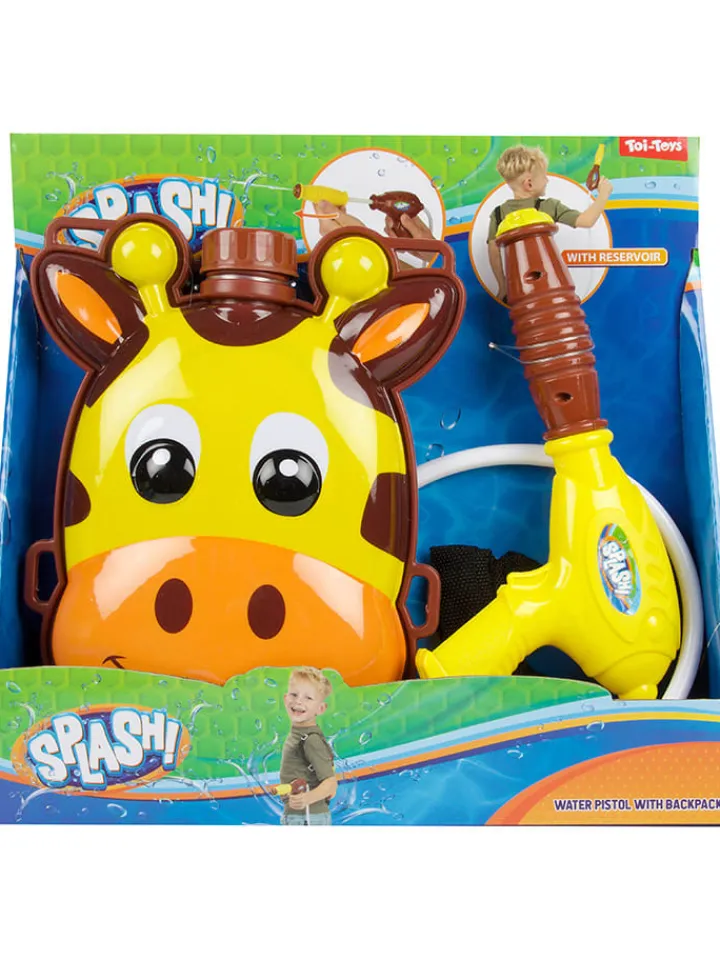 Toi-Toys Gartenspielzeug<Wasserpistole mit Rucksack-Reservoir - ab 3 Jahren (Überraschungsprodukt)
