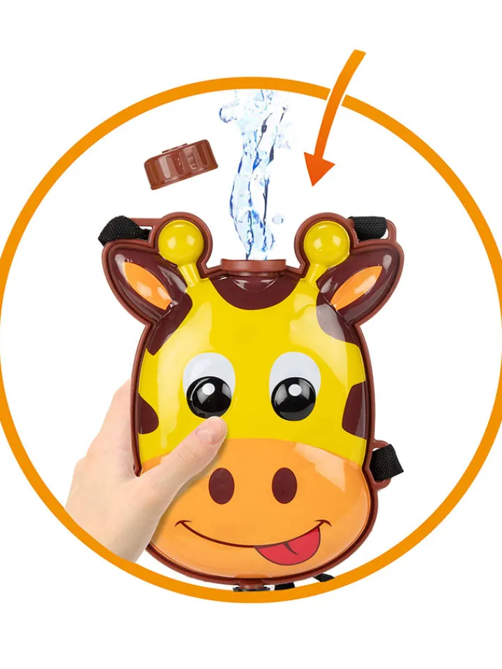 Toi-Toys Gartenspielzeug<Wasserpistole mit Rucksack-Reservoir - ab 3 Jahren (Überraschungsprodukt)