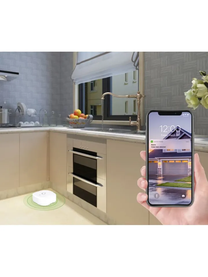 Woox Technikzubehör<Wasserschaden-Sensor "R7050 Zigbee" in Weiß