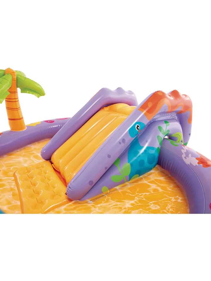 Intex Gartenspielzeug<Wasserspiel-Planschbecken "Dino" - (B)201 x (H)69 x (T)157 cm - ab 2 Jahren