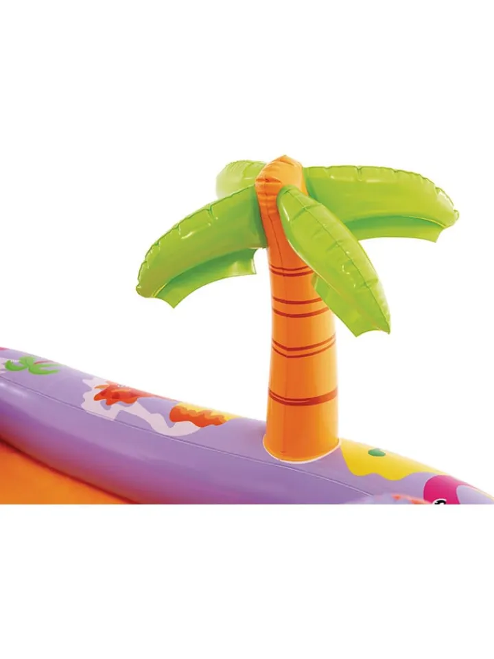 Intex Gartenspielzeug<Wasserspiel-Planschbecken "Dino" - (B)201 x (H)69 x (T)157 cm - ab 2 Jahren