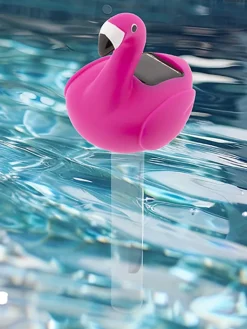 Nature Fellow Klima & Haushalt<Wasserthermometer in Pink - (L)24,1 x (B)7,6 cm