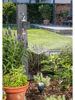 Gardena Gartendekoration<Water-Control in Schwarz