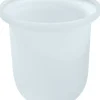 Wenko Badaccessoires<WC-Ersatz-Bürstenbehälter in Hellblau - (H)11 x Ø 11 cm