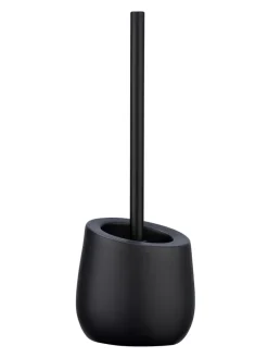 Wenko Badaccessoires<WC-Garnitur "Badi" in Schwarz - (H)38 cm