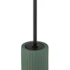 Wenko Badaccessoires<WC-Garnitur in Grün - (H)42 x Ø 11,5 cm