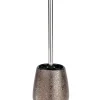 Wenko Badaccessoires<WC-Garnitur "Marrakesh" in Hellbraun/ Gold - (H)41 cm