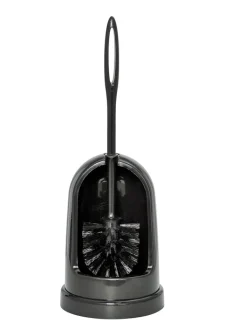 Wenko Badaccessoires<WC-Garnitur "Standard" in Schwarz - (H)40 cm