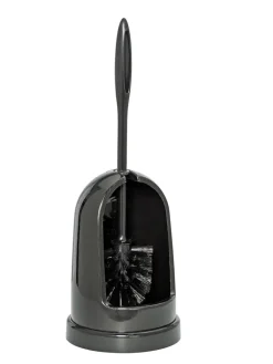 Wenko Badaccessoires<WC-Garnitur "Standard" in Schwarz - (H)40 cm