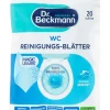 Dr. Beckmann Putz- & Waschutensilien<WC-Reinigungsblätter "Ocean", je 20 Stück