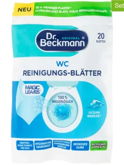 Dr. Beckmann Putz- & Waschutensilien<WC-Reinigungsblätter "Ocean", je 20 Stück