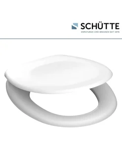 Schütte Badaccessoires<WC-Sitz in Weiß