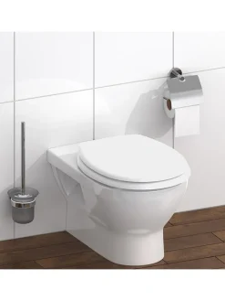 Schütte Badaccessoires<WC-Sitz in Weiß