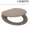 Schütte Badaccessoires<WC-Sitz mit Absenkautomatik "Modern Wood" in Hellbraun