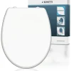 Schütte Badaccessoires<WC-Sitz mit Absenkautomatik in Weiß
