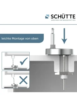 Schütte Badaccessoires<WC-Sitz mit Absenkautomatik in Weiß