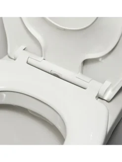 Tiger Badaccessoires<WC-Sitz mit Kindersitz "Tulsa" in Weiß - (L)45 x (B)37 cm