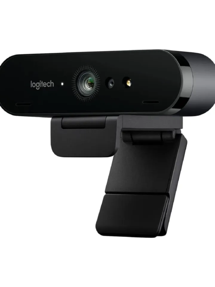 Logitech Foto & Video<Webcam BRIO Kristallklare Videokonferenzen in 4K mit intelligenter in Schwarz